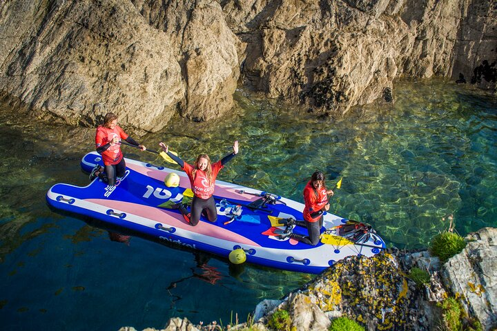 Giant Stand Up Paddle Boarding Experience in Newquay - Photo 1 of 6